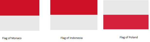 「indonesia flag vs poland flag」的圖片搜尋結果